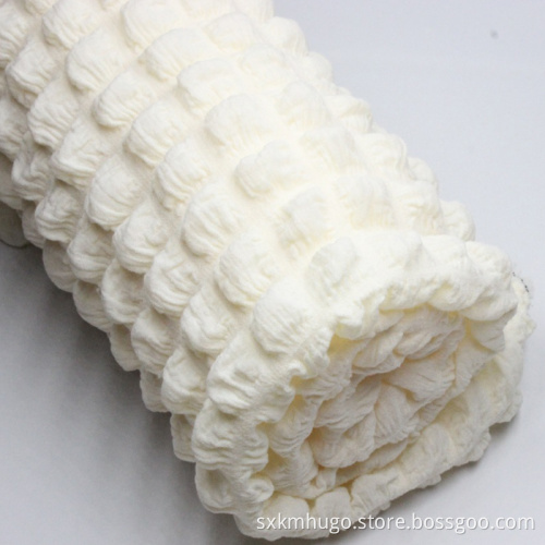 Big Bubble Crepe Fabric For Lady Garment
